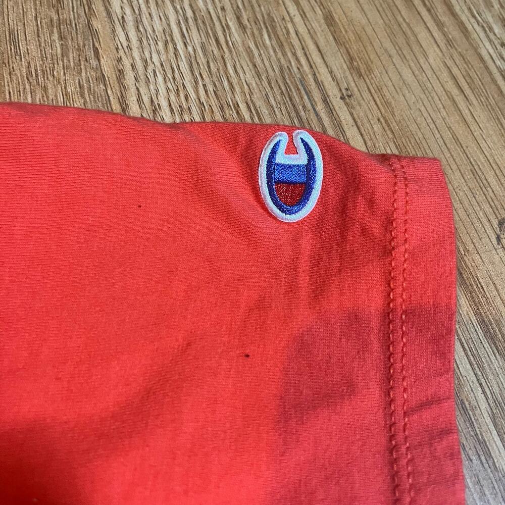 Champion T-Shirt Men’s Size XL Red with‎ Champion Print preowned - Picture 4 of 5